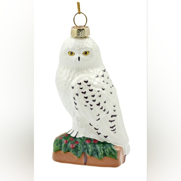 Universal Studios The Wizarding World Of Harry Potter Hedwig™ Glass Ornament NWT - Picture 1 of 1